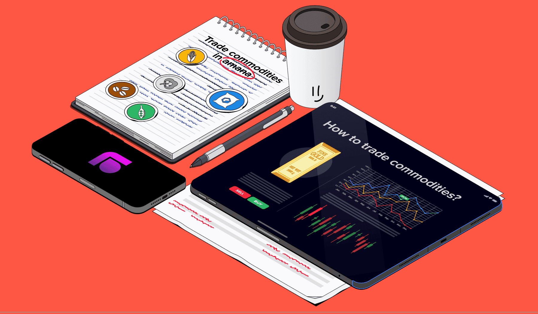 Trade commodities in Dubai with amana: A guide to getting started